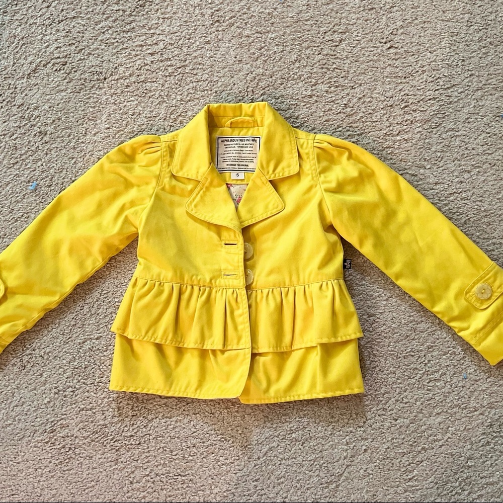 Alpha Industries girls jacket size 5